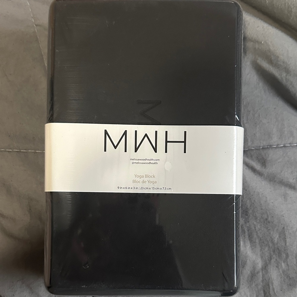 Black Yoga Block